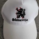 Polo poletna kapa - Karantanski panter, z napisom Slovenija