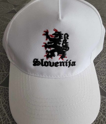 Polo poletna kapa - Karantanski panter, z napisom Slovenija