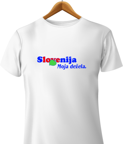 Majica Slovenija moja dežela z lipovim listom