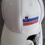 Polo kapa športna, SLO ZASTAVICA, zračno blago, dvojni ščitnik