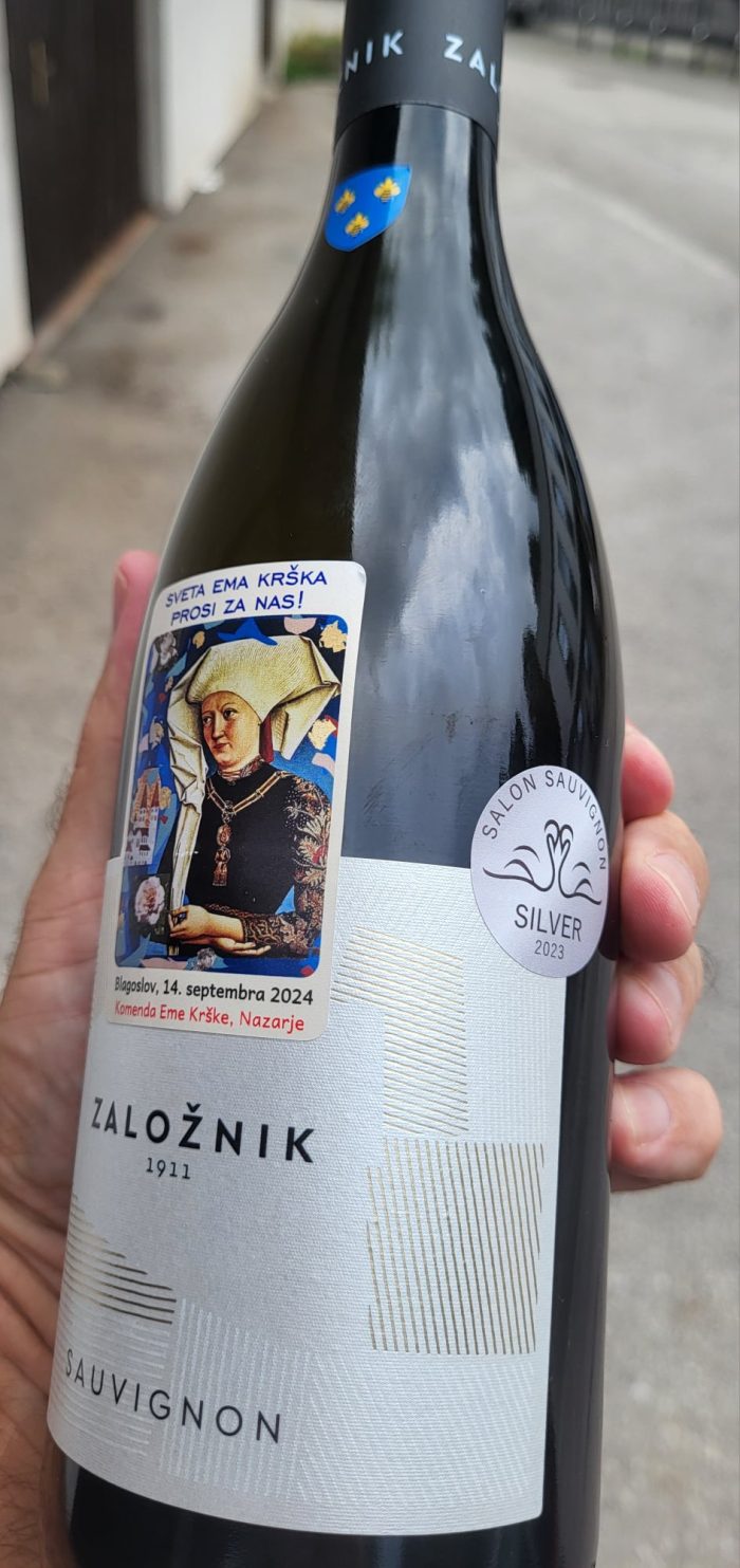Vino Eme Krške - Sauvignon blanc, izbrano za blagoslov, suho, 2022