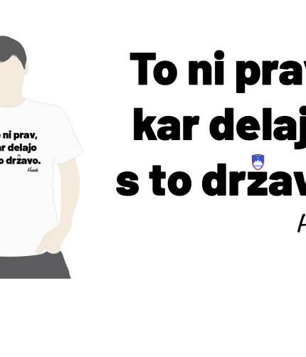 “To ni prav, kar delajo s to državo.”
